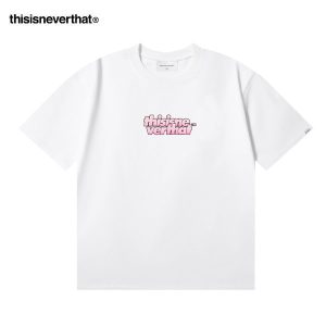 thisisneverthat 漸變 OL 徽標 T 恤 男女款 白色