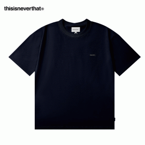 thisisneverthat 小LOGO貼標 T 恤 男女款 藍色
